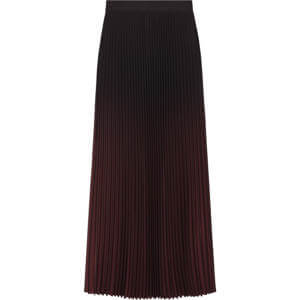 REISS MARLIE Ombre Pleated Midi Skirt